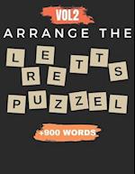 Arrange The Letter Puzzel Vol2 +900 words