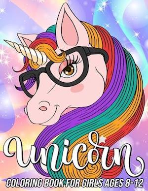 Få Unicorn Coloring Book for Girls Ages 8-12 af Mezzo Zentangle Designs