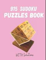 915 Sudoku Puzzles book