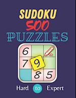 Sudoku 500 Puzzles Hard to Expert