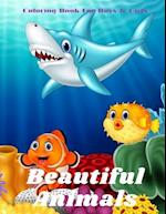 Beautiful Animals - Coloring Book For Boys & Girls