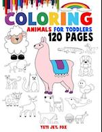 Coloring Animals For Toddlers