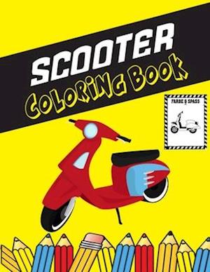 Scooter Coloring Book