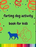 Farting dog activity book for kids