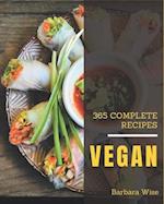 365 Complete Vegan Recipes