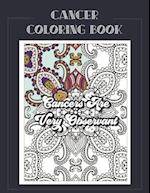Cancer Coloring Book: Zodiac sign coloring book all about what it means to be a Cancer with beautiful mandala and floral backgrounds. 