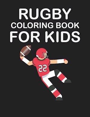 Rugby Coloring Book for Kids