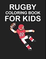 Rugby Coloring Book for Kids