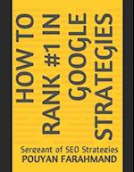 How to Rank #1 in Google Strategies