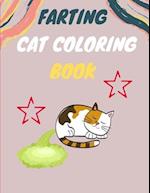 Farting cat coloring book