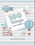 100 Things For Toddler Coloring Book