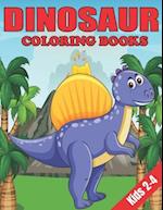 Dinosaur Coloring Books Kids 2-4