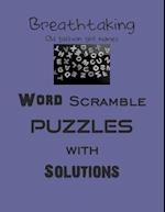 Breathtaking Word Scramble puzzles with Solutions