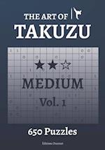 The Art of Takuzu Medium Vol.1