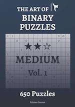 The Art of Binary Puzzles Medium Vol.1