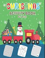 Christmas Activity Book For Kids