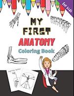 My First Anatomy Coloring Book - for Kids