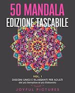 50 Mandala da Colorare - Edizione Tascabile VOL. 1