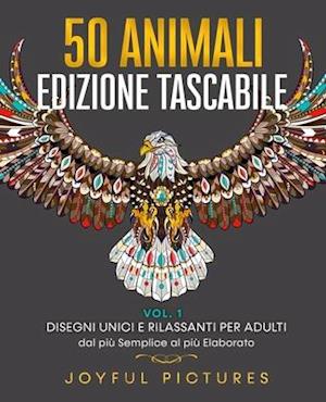 50 Animali da Colorare - Edizione Tascabile VOL.1