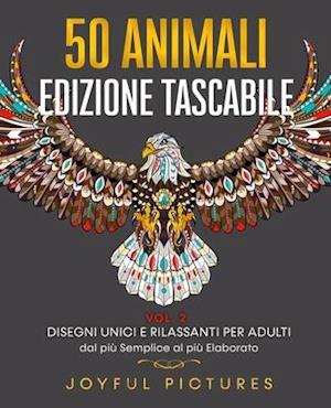 50 Animali da Colorare - Edizione Tascabile VOL.2