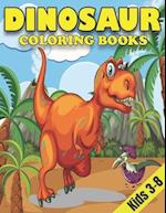 Dinosaur Coloring Books for Kids 3-8