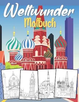 Weltwunder Malbuch