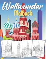 Weltwunder Malbuch