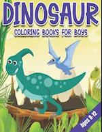 Dinosaur Coloring Books for Boys Ages 8-12