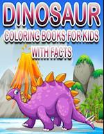 Dinosaur Coloring Book for Kids with Facts