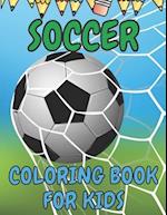 Soccer Coloring Book for Kids