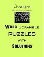 Charged Old fashion girl names Word Scramble puzzles with Solutions