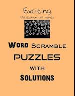 Exciting Old fashion girl names Word Scramble puzzles with Solutions