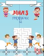Mazes for Kids Age 12