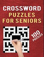 Crossword Puzzles for Seniors -100 Puzzles
