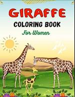 GIRAFFE Coloring Book For Women