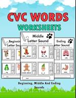 CVC Words Worksheets