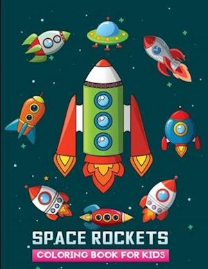 space rockets coloring book for kids