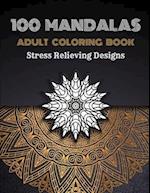 100 Mandalas Adults Coloring Book