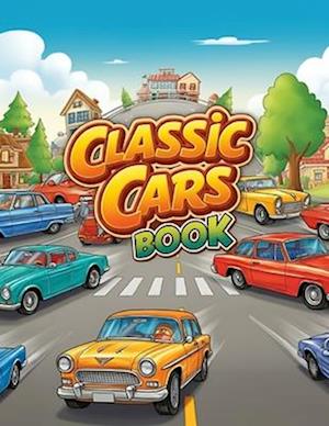 Classic Cars Coloring Book for Kids