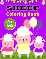 SHEEP Coloring Book For Kids