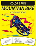 Mountain Bike Coloring Book