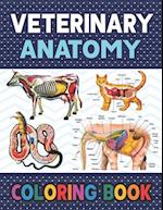 Veterinary Anatomy Coloring Book: Fun and Easy Veterinary Anatomy Coloring Book for Kids.Animal Anatomy and Veterinary Coloring Book.Dog Cat Horse Fro