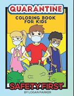 Quarantine Coloring Book for kids