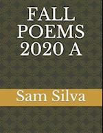 Fall Poems 2020 a