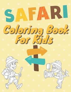 Safari Coloring Book for Kids