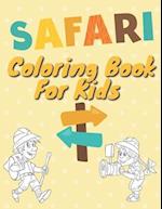 Safari Coloring Book for Kids