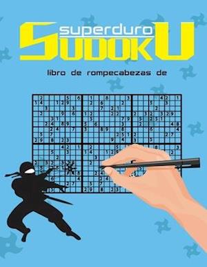 libro de rompecabezas de sudoku superduro