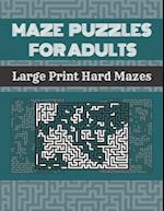 Maze Puzzles For Adults