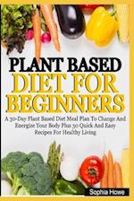 Plant Based Diets For Beginners