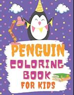 Penguin Coloring Book For Kids